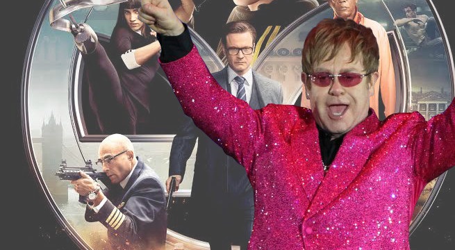 Zaspieva Elton John Kingsmanom?