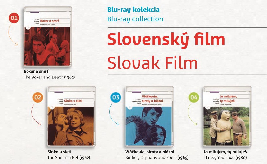 10-dielna blu-ray kolekcia Slovensk film!
