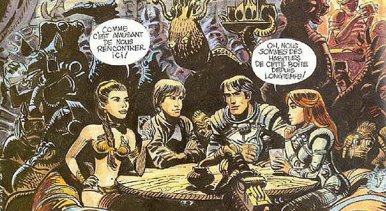 Do akej  miery ovplyvnil komiks Valerian a Laureline  film Star Wars?