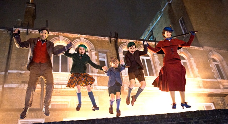 Fotografie z pripravovanho remaku slvneho muziklu Mary Poppins