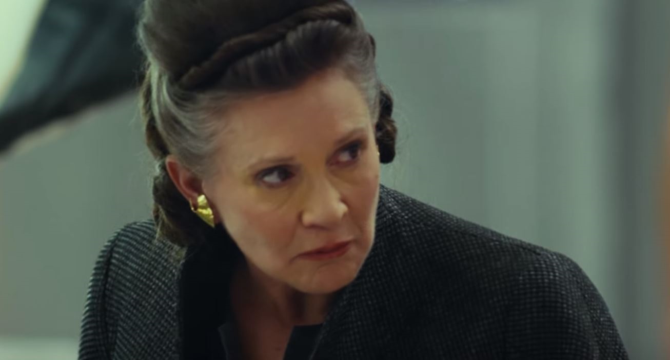 Na zberoch z nakrcania novho Star Wars meme vidie aj Carrie Fisher