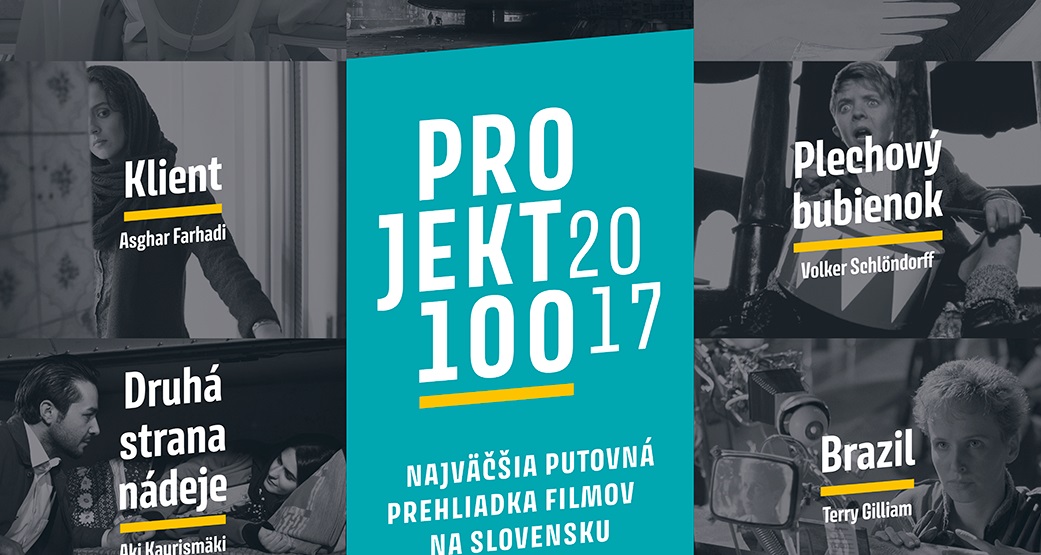 Už o necelý mesiac začne na Slovensku prehliadka filmov PROJEKT 100