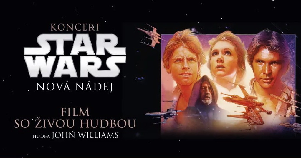 Star Wars: Epizóda IV. so živým hudobným sprievodom v Bratislave