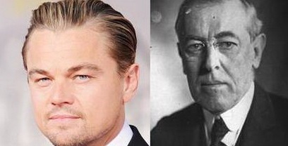 DiCaprio a portrt Woodrowa Wilsona