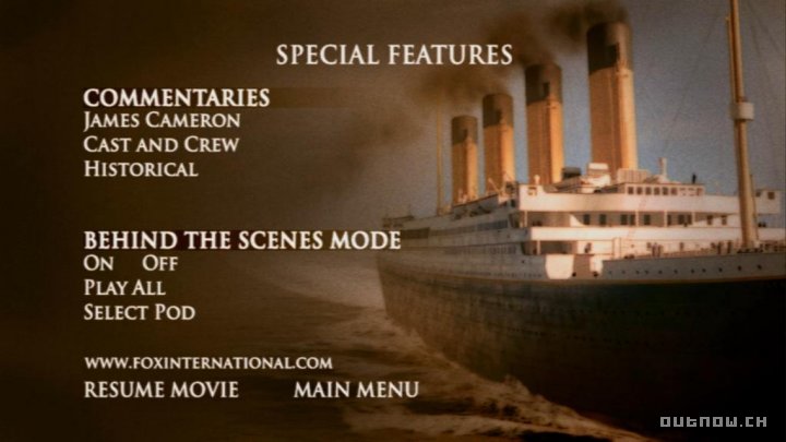 Titanic - 4DVD edícia snov 