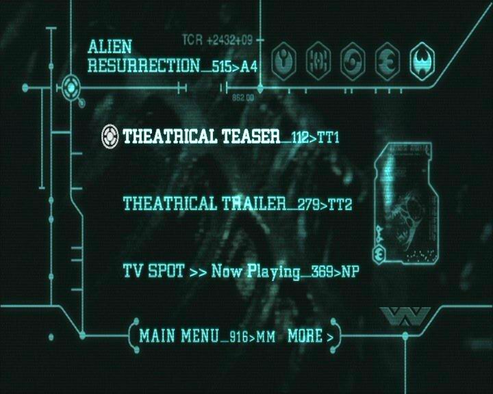 Alien Quadrilogy na DVD 